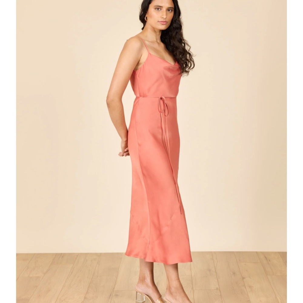 Park & Fifth - Sunset Satin Dress Small